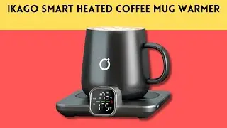 Ikago Smart Heated Coffee Mug Warmer & Mug Set Review | Must have Gadget for Every Home