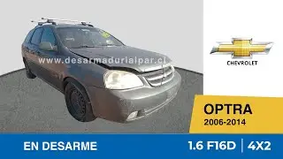 Repuestos CHEVROLET OPTRA 2006-2014 En Desarme
