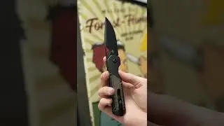 Нож Kizer Militaw black сталь Nitro-V рукоять Black G10/Brown Micarta