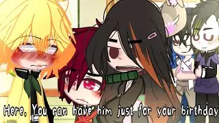 Birthday Gift ; ZenTan / TanZen ; Zenitsu x Tanjiro ; Ft' Kamaboko Squad (- Kanao) ; Meme ; &iquest; // mui