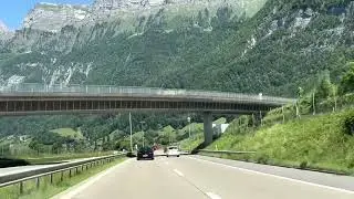 Switzerland - Road to Flums