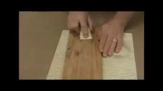 My Heart Carving   Part 5 of 8  Sanding and Sealing with Lacquer