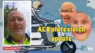 AF Python 8 plate clutch UPDATE. Its important info