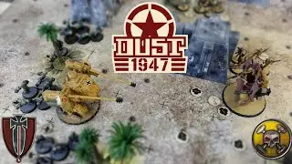 Rapport de bataille DUST 1947/ Mercenaires vs Blutkreuz