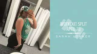 Workout Split April &lsquo;18 | Sarah Lokker
