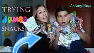 ΔΟΚΙΜΑΖΟΥΜΕ ΓΛΥΚΑ από το JUMBO! || AnAngelPlays ||