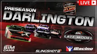 iRacing Late Model Stock Live | Darlington &mdash; Short Track Chaos | SRL Preseason