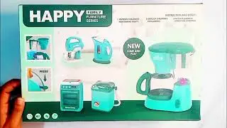 Most satisfying Coffee ☕ blender machine toy unboxing / kitchen toys / satisfying asmr 