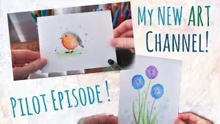 Welcome to my new ART channel! Journey with color!