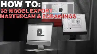Mastering Tolerances in SOLIDWORKS: Effortless 3D Model Export with Mastercam & eDrawings Workflow