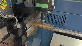 6024PLUS | Side Mounted Dual Chuck FlatBar Cutting