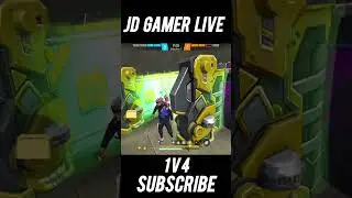 1v4 only one tap #subscribe #viralshorts  JD GAMER LIVE SUBSCRIBE THE CHANNEL 😄