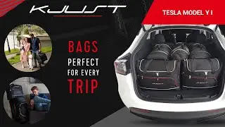 TESLA MODEL Y I KJUST DEDICATED BAGS WILL FIT TO YOUR CAR TRUNK🚗  ID:5902641110771