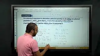 Lecture 2 / Measurement error - Absolute and Relative error / Physics 1 Sec 2022