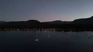 DJI Mini 4 Pro - Lake Tahoe Sunset Flight