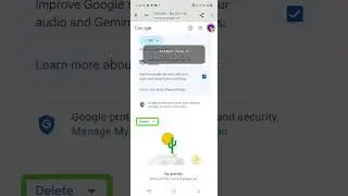 How to delete Google Gemini history with TalkBack for blind users 🤯🤯🤯🤯🤯