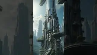 Futuristic Eco-City of Tomorrow#FuturisticCity #EcoParadise #FutureWorld #ScifiViews #CityOfTomorrow