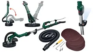 Parkside Drywall Sander PWDS 920 A1 Unboxing Testing