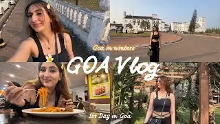 *GOA* Trip 🌴🏖️|| Old Goa Famous Churches ⛪️ || Panjim ✨