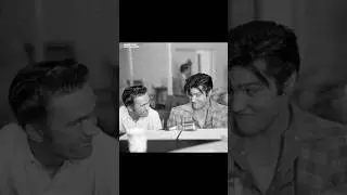 Elvis Presley rehearsing in 1955 #elvispresley
