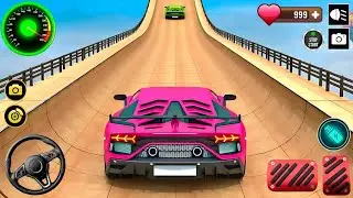 Epic Double Flatbed Truck Challenge – Speed Bumps, Train vs Cars & Tractor in BeamNG.drive