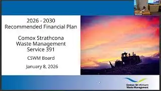 Comox Strathcona Waste Management Board - January 8, 2026