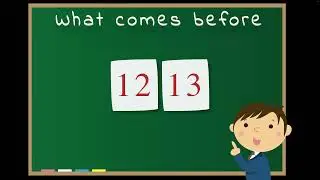 What comes before | Numbers 11 - 20 | Kids puzzle