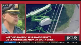 'Tragic Accident': Northboro Police Lt. Brian Griffin On Tree Worker Killed After Touching Live Wire