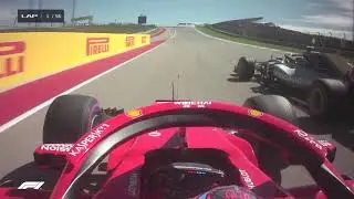 Raikkonen vs Hamilton F1 USA 2018