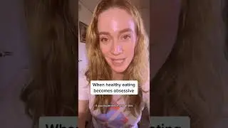 Dietitian talks-when heathy eating becomes obsessive!#edrecovery #orthorexia #dietculture #dietitian