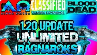 BO4 Zombie Glitches: *Solo* Unlimited Ragnarok's 1.20 Update On Aether Maps - Black Ops 4 Glitches