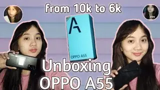 UNBOXING OPPO A55 💜 lil version 😂 | LILLIANJOY #vlog #oppo