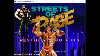 ⭐👇 Rescue Metro City Second Routh | No OpenBoR [ Streets of Rage Remake]