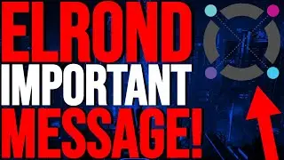 Elrond (MultiversX) Important Message To All Holders !! Elrond Price Prediction and Analysis