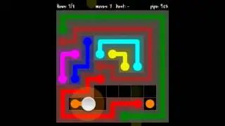 Flow Free - 9X9 Mania Walkthrough - Level 74