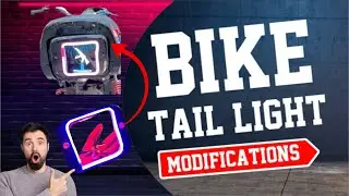 I Built an AK47 Tail Light #splendor #modificaton ledtaillight