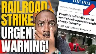 I can't believe Congress just did this.. RAILROAD STRIKE URGENT WARNING!