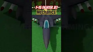 Roblox Build a Boat for Treasure F-15 Jet Flaps Rudder Stabilizer Mechanics #roblox #babft