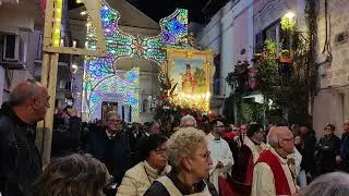 Processione del quadro - Festa di San Trifone 09/11/2024 - Adelfia - Banda di Montemarciano