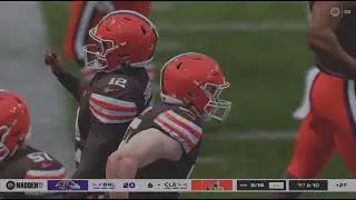 Madden NFL 26- Browns Wk 11 4th quarter
