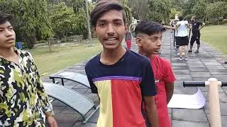 Rap young boy Delhi India Japani park
