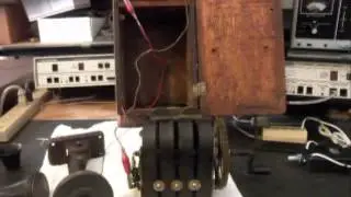 Wood Wall Crank Telephone Intercom Repair Conversion www.A1-Telephone.com  618-235-6959