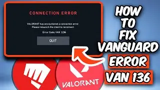 КАК ИСПРАВИТЬ ОШИБКУ VAN 136 В VALORANT | ИСПРАВЛЕНИЕ ОШИБКИ ПОДКЛЮЧЕНИЯ В VALORANT (2026)