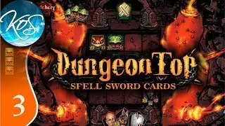 Spellsword Cards: Dungeontop - BOSS TIME! LIZARD MATRIARCH - First Look, Let's Play, Ep 3