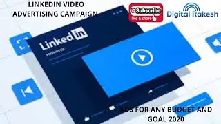 Linkedin Video Advertising campaign - Ads for Any Budget and Goal 2020