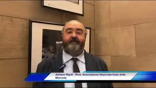 Adriano Rigoli, presidente dell'Associazione nazionale case della memoria