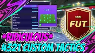FIFA 21 | *UNSTOPPABLE* 4321 BEST CUSTOM TACTICS/INSTRUCTIONS (UPDATED!!) - FIFA 21 ULTIMATE TEAM!!