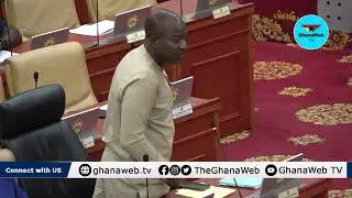 Watch Majority MPs heckle Deputy Minority Whip for raising concern on Ken Ofori-Atta's raid