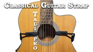 What is the best strap for a classical guitar? BigBo Classical Guitar Strap with Hooks!