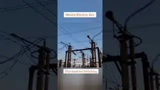 High Voltage Line Switching | Heavy Electric Arc #voltage